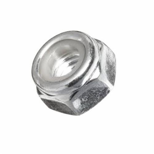 BBI 305002 NM Series Standard Lock Nut, #2-56, Low Carbon Steel, Zinc Clear Trivalent, 2 Material Grade, Right Thread