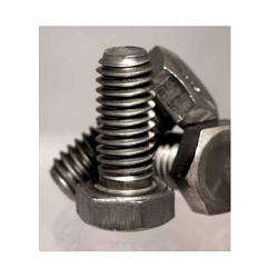 BBI 00050-3461-401 Rolled Thread Cap Screw, 7/8-9, 6-1/2 in L Under Head, 5 Grade, Medium Carbon Steel, Zinc Blue