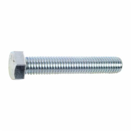 BBI 00022-2416-401 22 Full Rolled Thread Tap Bolt, 1/4-20, 1 in L Under Head, A Grade, Low Carbon Steel, Zinc Blue