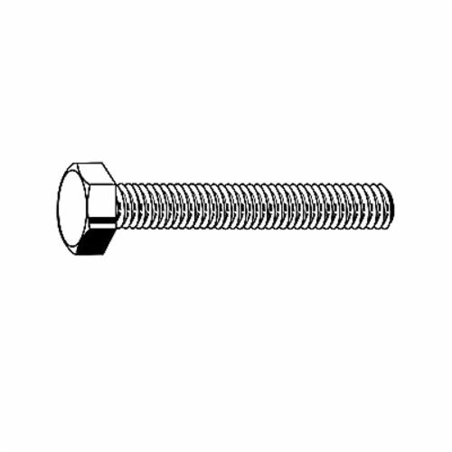 BBI 00022-2540-401 22 Full Rolled Thread Tap Bolt, 5/16-18, 4 in L Under Head, A Grade, Low Carbon Steel, Zinc Blue