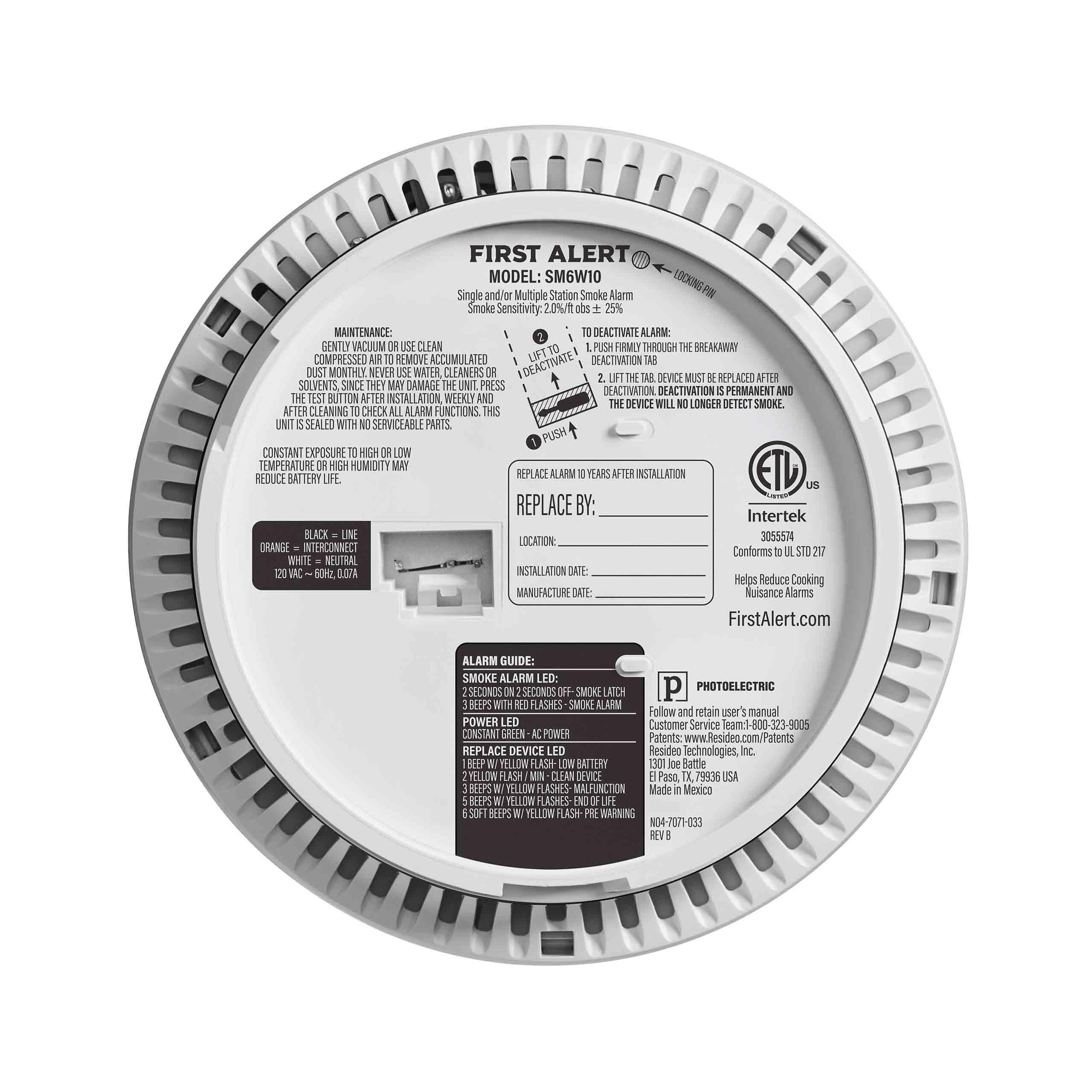 BRK&reg; SM6W10 582870