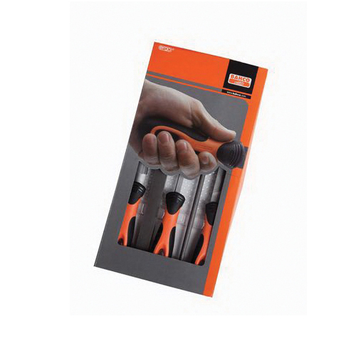Crescent&reg; 22150HI American Pattern Hand File Set, 5 Pieces