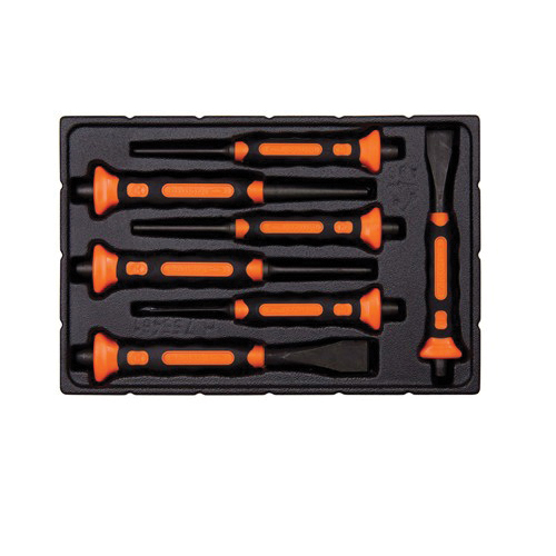 Williams&reg; JHWCS-9 Heavy Duty Chisel Set, Cold Style, 1/4 to 1-1/8 in Chisel, 9 Chisels, 9 Pieces