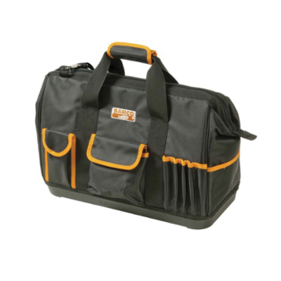 Milwaukee&reg; 48-22-8201 Zipper Ultimate Jobsite Tool Backpack, 1680D Ballistic Nylon, Black/Red