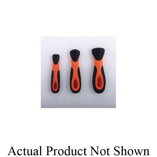 Lutz File T5 Skroo-Zon&reg; File Handle, 1-1/4 in Dia Handle, 4-1/2 in L, File Size Compatibility 8 in File, Hard Wood