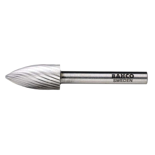Dremel&reg; 191 Carbide Burr, Ball Head, 1/8 in Dia Head, 1-1/2 in OAL, Standard Tooth