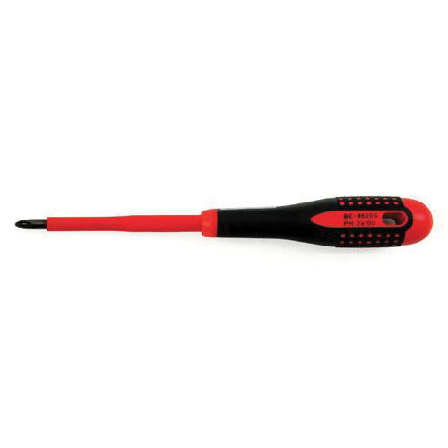 Wiha&reg; 32102 Screwdriver, #2 Phillips&reg; Point, Chrome Vanadium Molybdenum Steel Shank, 8.6 in OAL, Black Oxide, ASTM F1505