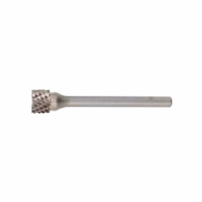 Bassett B54847 BAE Coated Abrasive Disc, End Cut End, Cylindrical Head, 1/4 in Dia Head, 5/8 in L of Cut, 2 in OAL, Double Cut