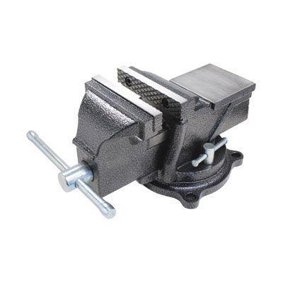 Bessey&reg; BV-HD60 Heavy Duty General Purpose Workshop Bench Vise, Serrated Jaw, 6 in Jaw Opening, 6 in W Hardened Steel Jaw, 2-3/8 in D Throat