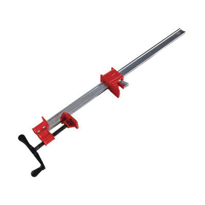 Bessey&reg; IBEAM48 Heavy Duty I-Beam Bar Clamp, 2 in D Throat, 48 in Clamping, Smooth Swivel