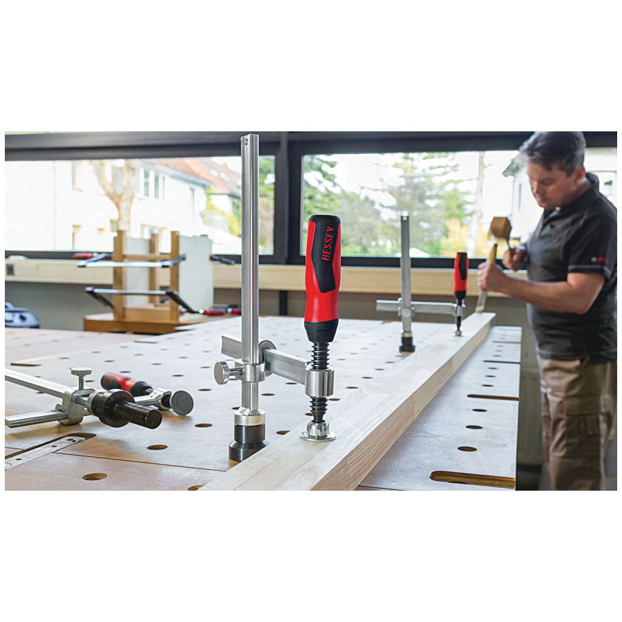 Bessey&reg; TW16AW20 Adapter, For Use With 25/32 in Dia Hole Workbench and TWV/TW Series 16 mm Dia Hole Table Clamps