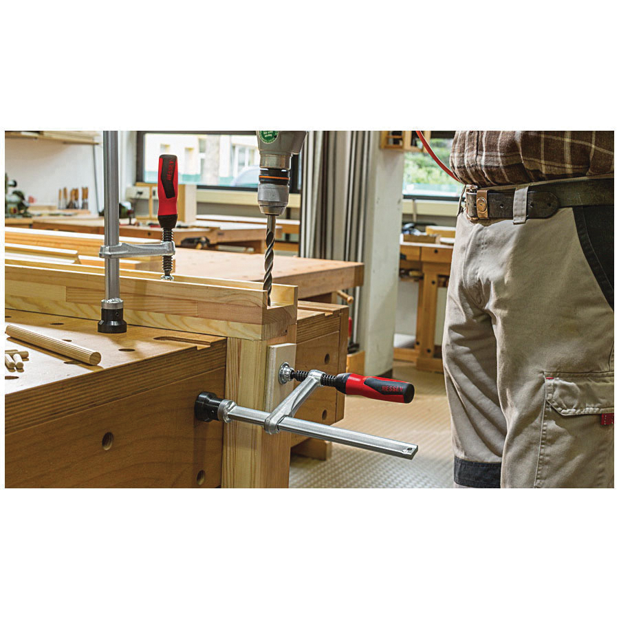 Bessey&reg; TW16AW20 Adapter, For Use With 25/32 in Dia Hole Workbench and TWV/TW Series 16 mm Dia Hole Table Clamps