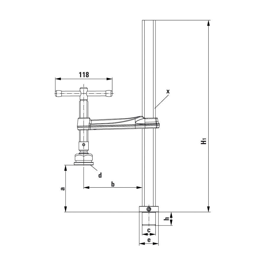 Bessey&reg; TWM28-30-12 BESSEY TWM28-30-12