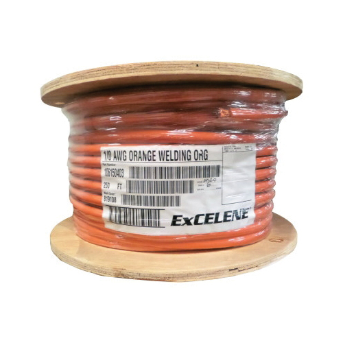 Best Welds® 1/0X50-BOXED Welding Cable, 600 VAC, (1) 1/0 AWG Copper Conductor, 50 ft L