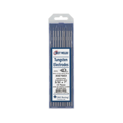 Best Welds&reg; 24-084-003X DC Copperclad Jointed Gouging Electrode, 1/2 in Dia x 17 in L