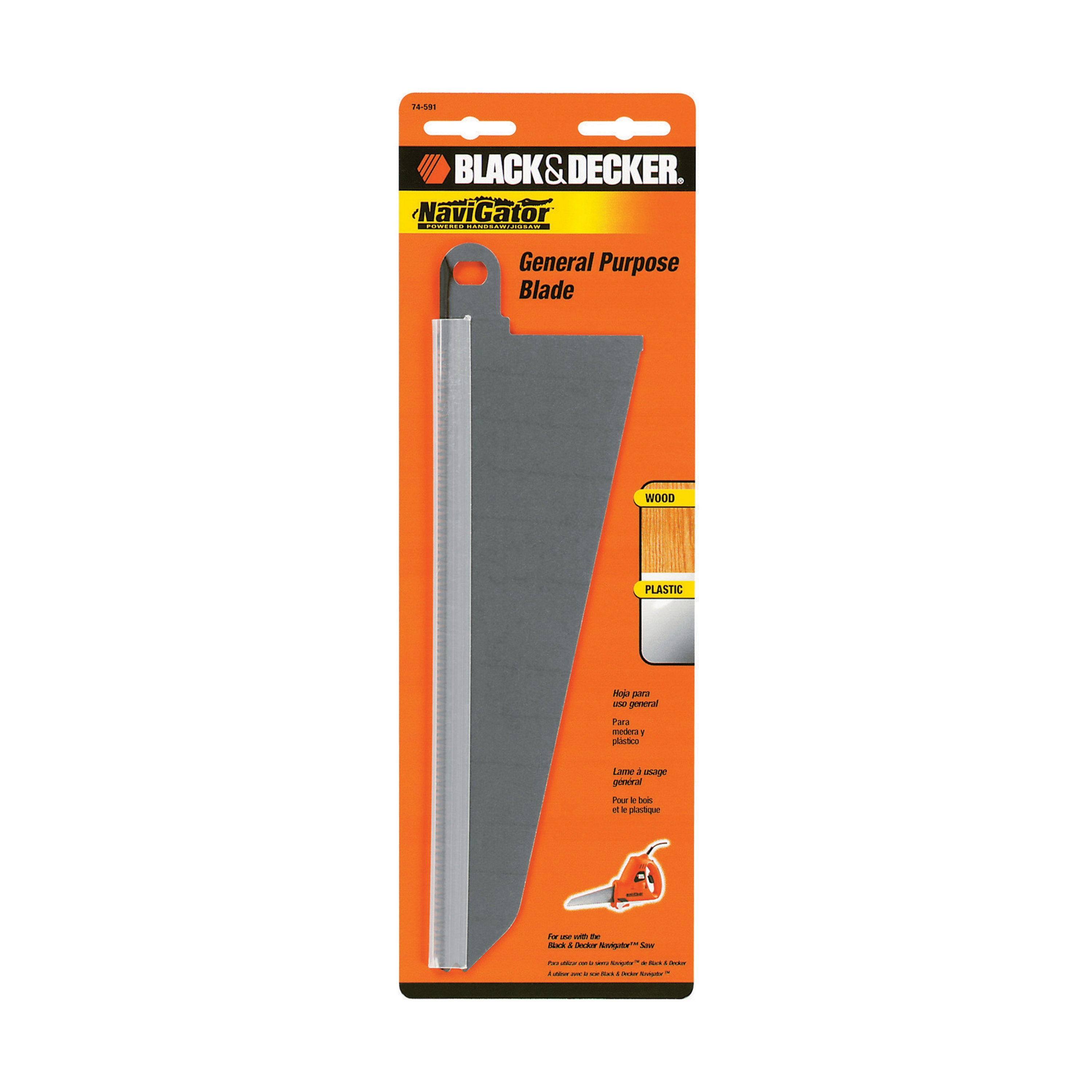 Black+Decker® DW3128 20™ General Purpose Large Diameter Thin Kerf Circular Saw Blade, 12 in Dia x 0.069 in THK, 1 in Arbor, Steel Blade, 80 Teeth