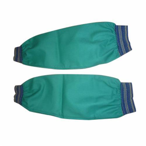 Black Stallion&reg; F9-218S Flame Resistant Sleeves, 18 in L, Cotton, Green
