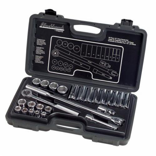 Blackhawk™ by Proto® ST-11T Screwdriver Set, Imperial, 11 Pieces, Alloy Tool Steel Shank, Polished Chrome