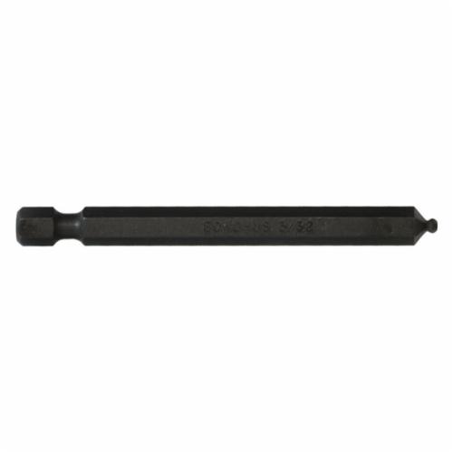 Bondhus® 10710 Ball End Long Length Screwdriver, 3/16 in BallDriver® Hex Point, 12.3 in OAL, Thermoplastic/Soft Rubber Handle, ProGuard™