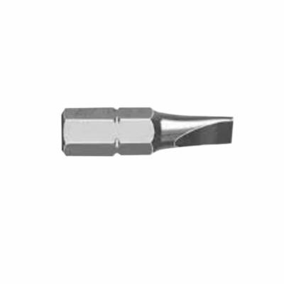 Bosch 39535 Reinforced Screwdriver Insert Bit, #5 to 6 Slotted Point, 1 in OAL, S2 Tool Steel