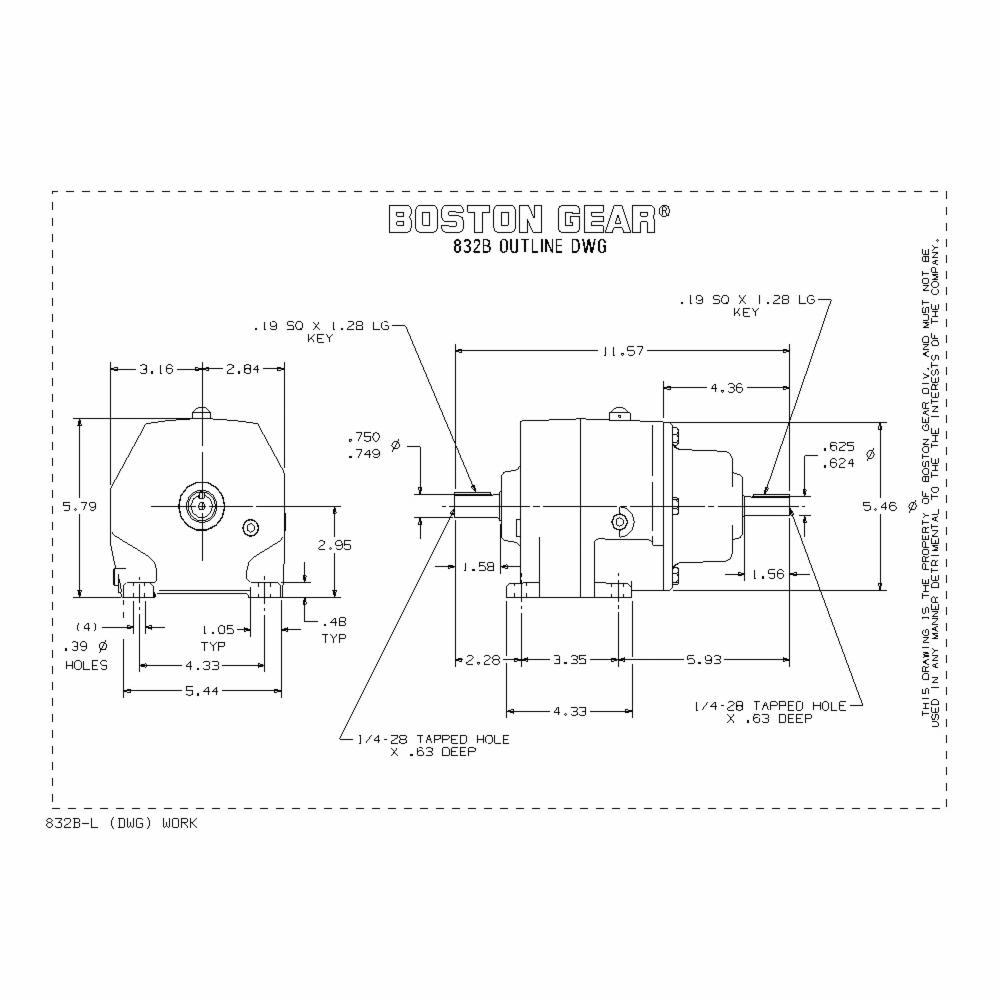 Boston Gear® 842B-10K-M1