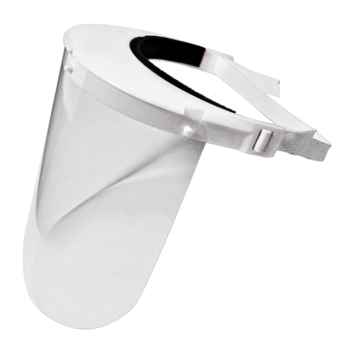 sellstrom&reg; S38110 380 Faceshield Assembly, Clear Acetate 6 in H x 19 in W x 3/64 in THK Visor