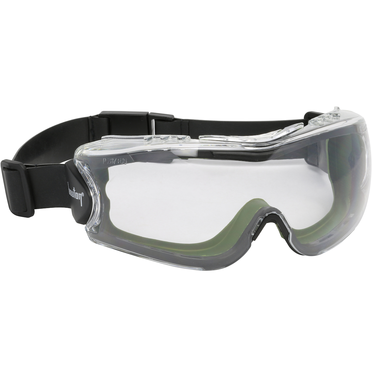 Best Welds&reg; WG-2414SFF Fixed Front Soft Sided Goggles, IR/UV-5.0 Green Hardened Glass Lens
