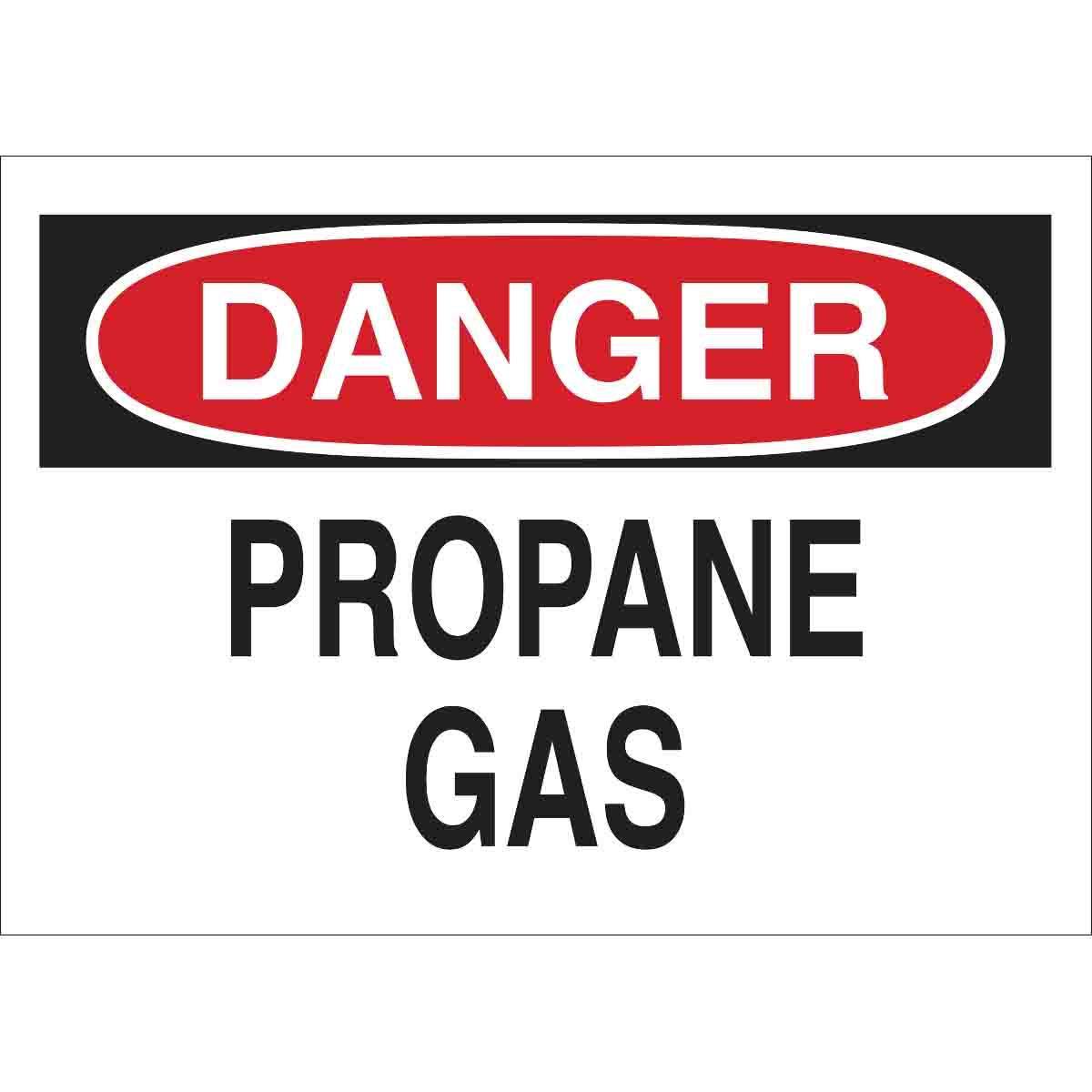 Brady® 30669 Non-Reflective Rectangle Chemical and Hazardous Material Sign, Text, B-555 Aluminum, Fastened Mount, 10 in H x 14 in W, English