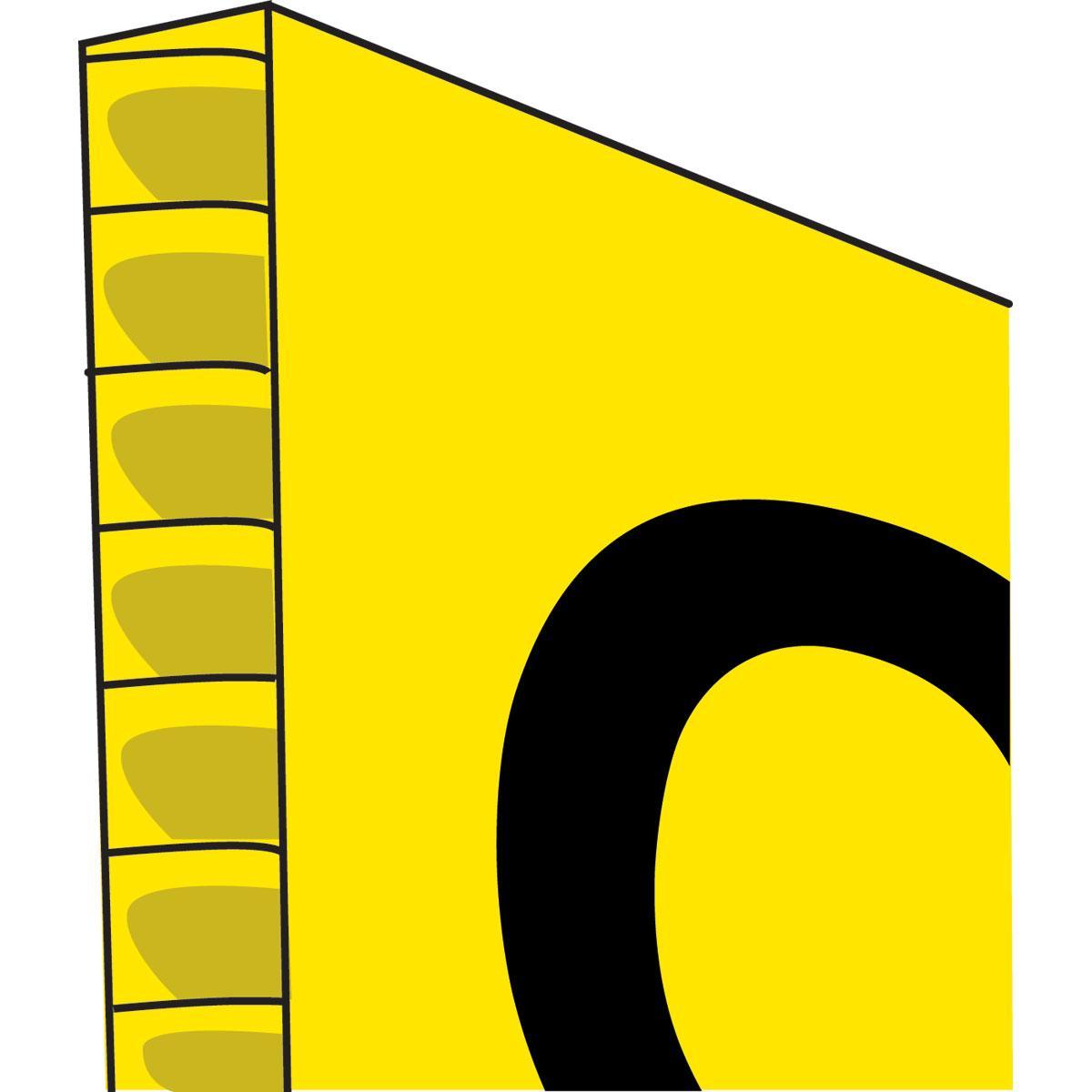 Brady&reg; 80109 Rectangular Traffic Sign, No Header, 18 in H x 12 in W, Black on White, B-959 Aluminum, Surface Mount