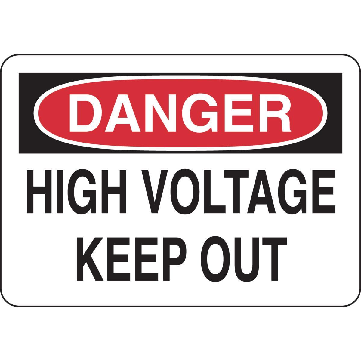Brady® 123564 Rectangular Machine and Operational Sign, NOTICE, 7 in H x 10 in W, Black/Blue on White, B-401 Polystyrene, Fastened Mount
