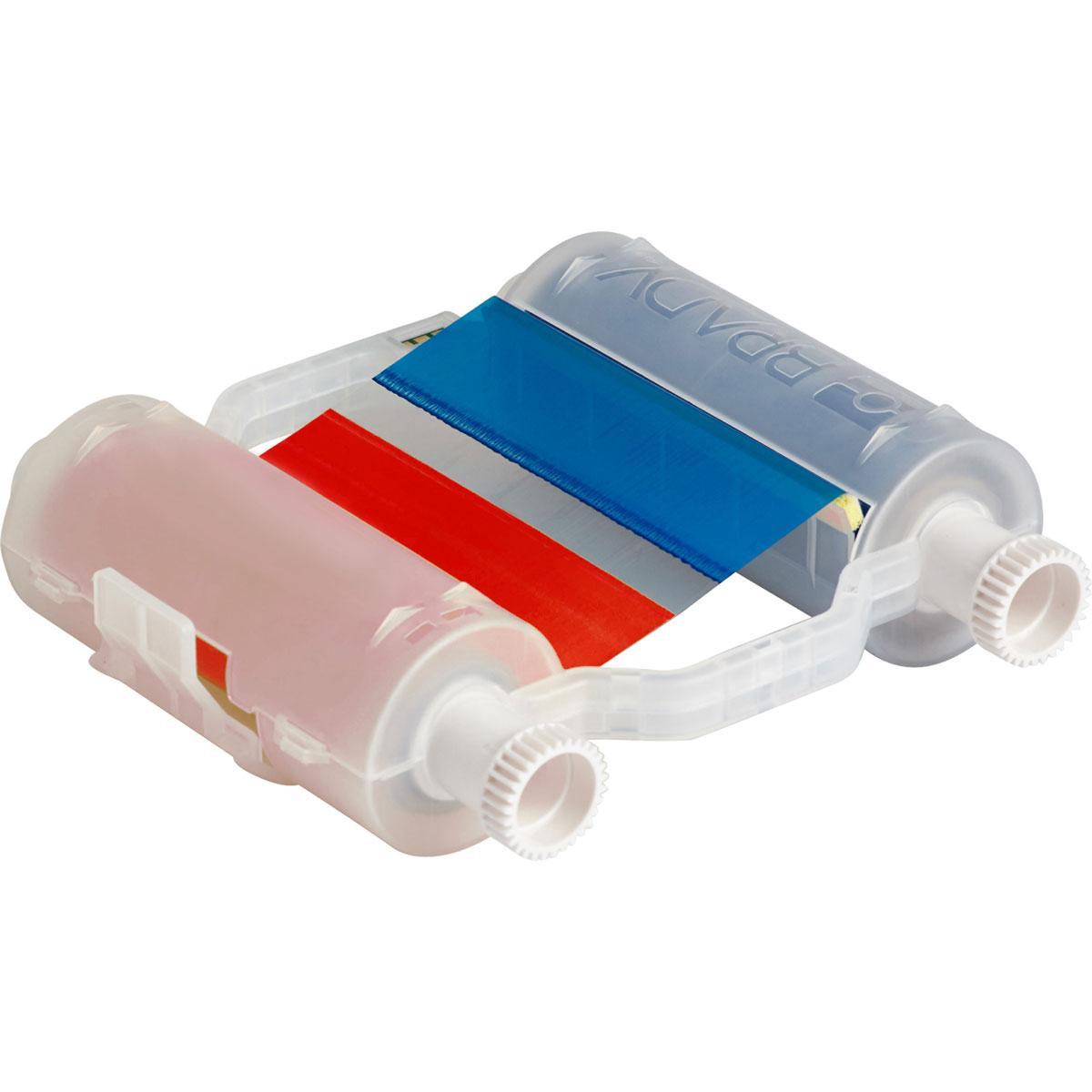 Brady® 76739 R10000 1-Color Printer Ribbon, 200 ft L x 4.11 in W, Resin, Black
