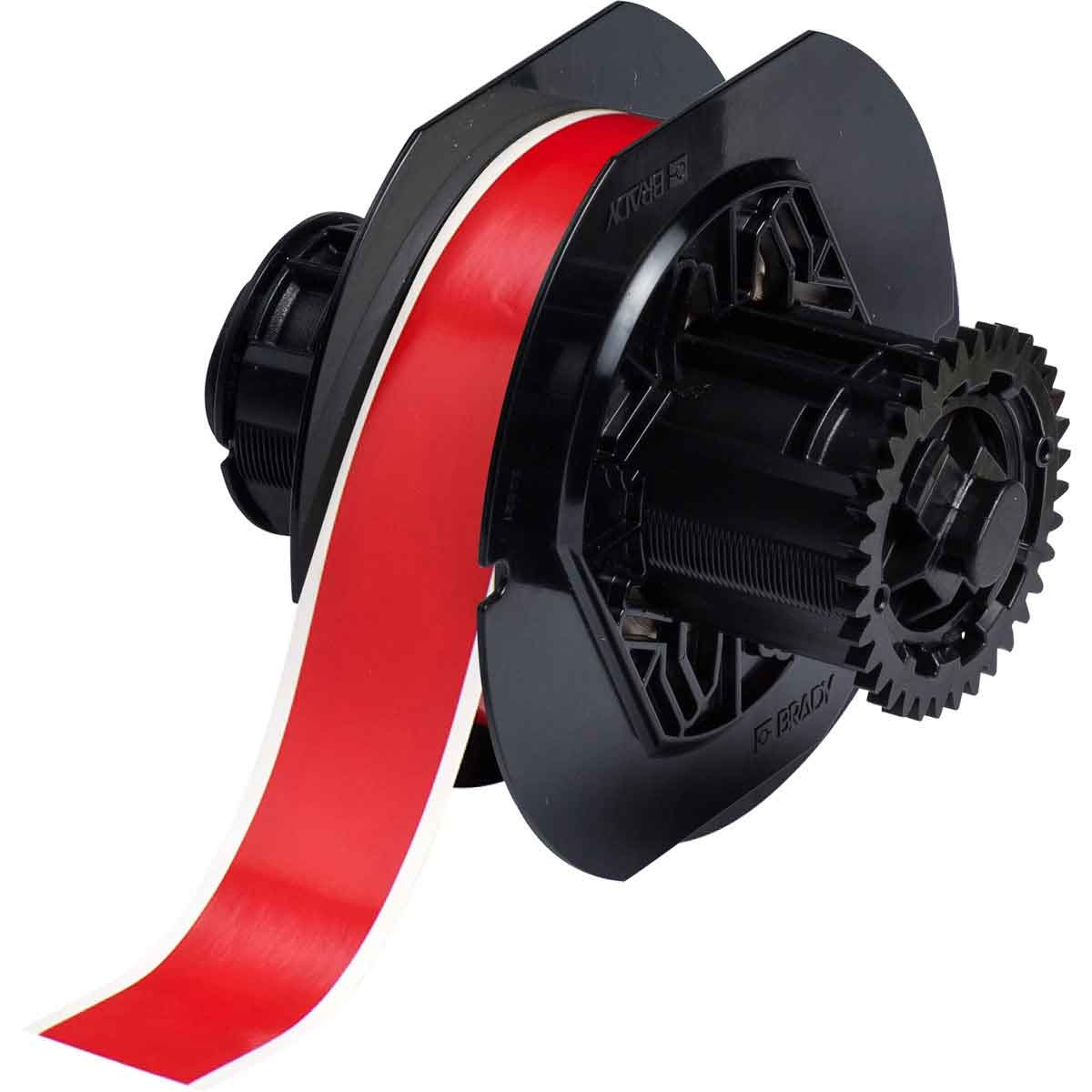 Brady&reg; 76544 Tape Cartridge, 100 ft L x 2-1/4 in W, For Use With GlobalMark&reg; Printers, B-588 Vinyl, White