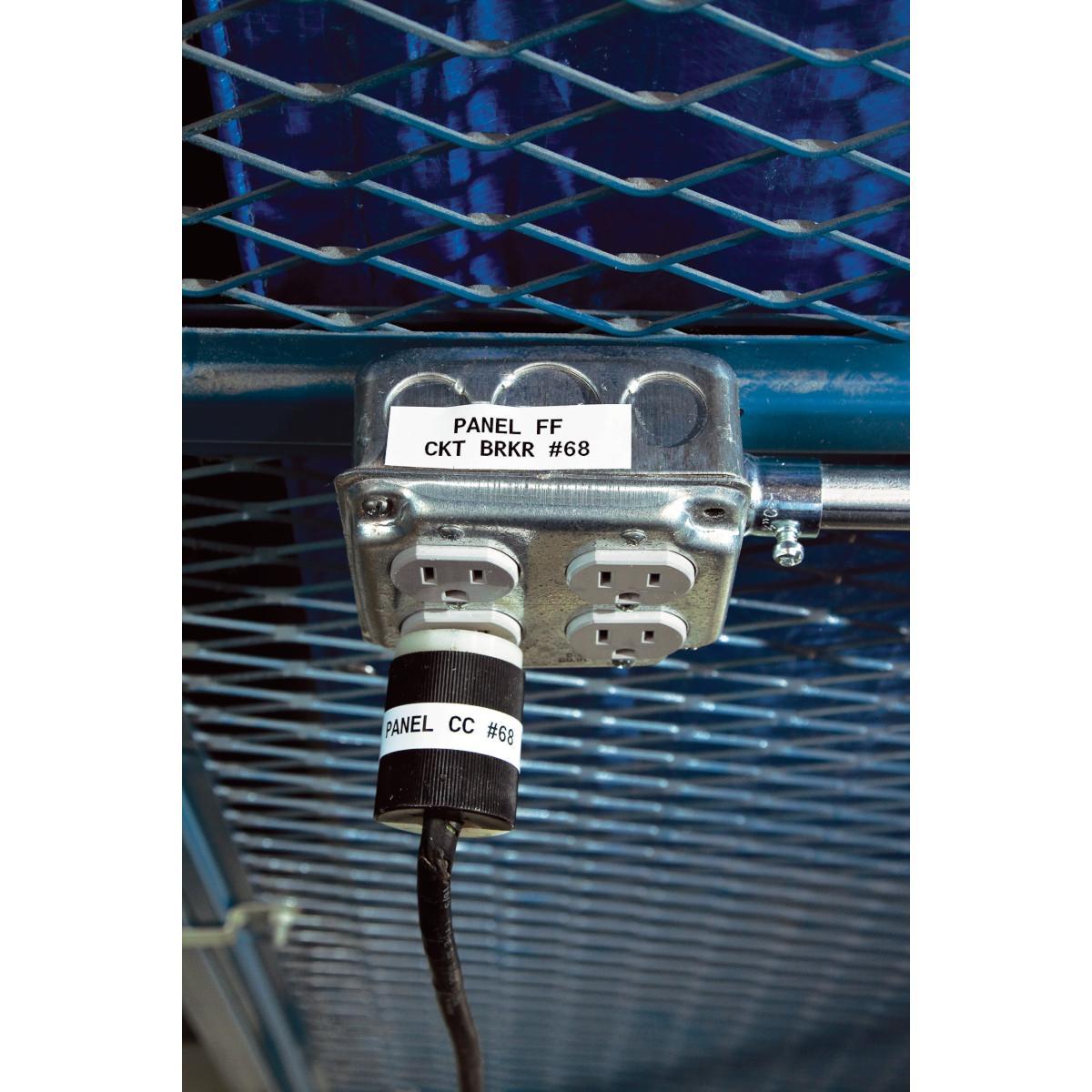 Brady® B30C-500-595-WT BDY B30C-500-595-WT