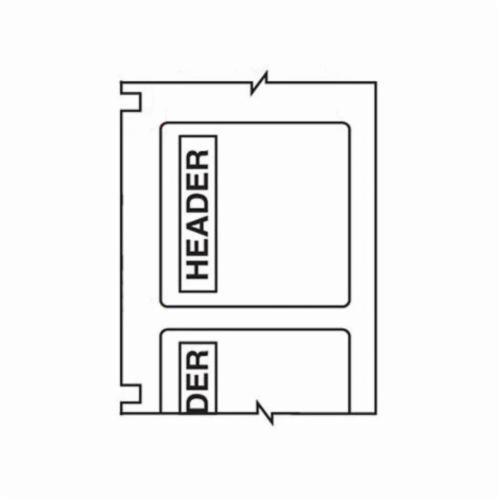 slide Brady&reg; B30-25-595-ANSIWA