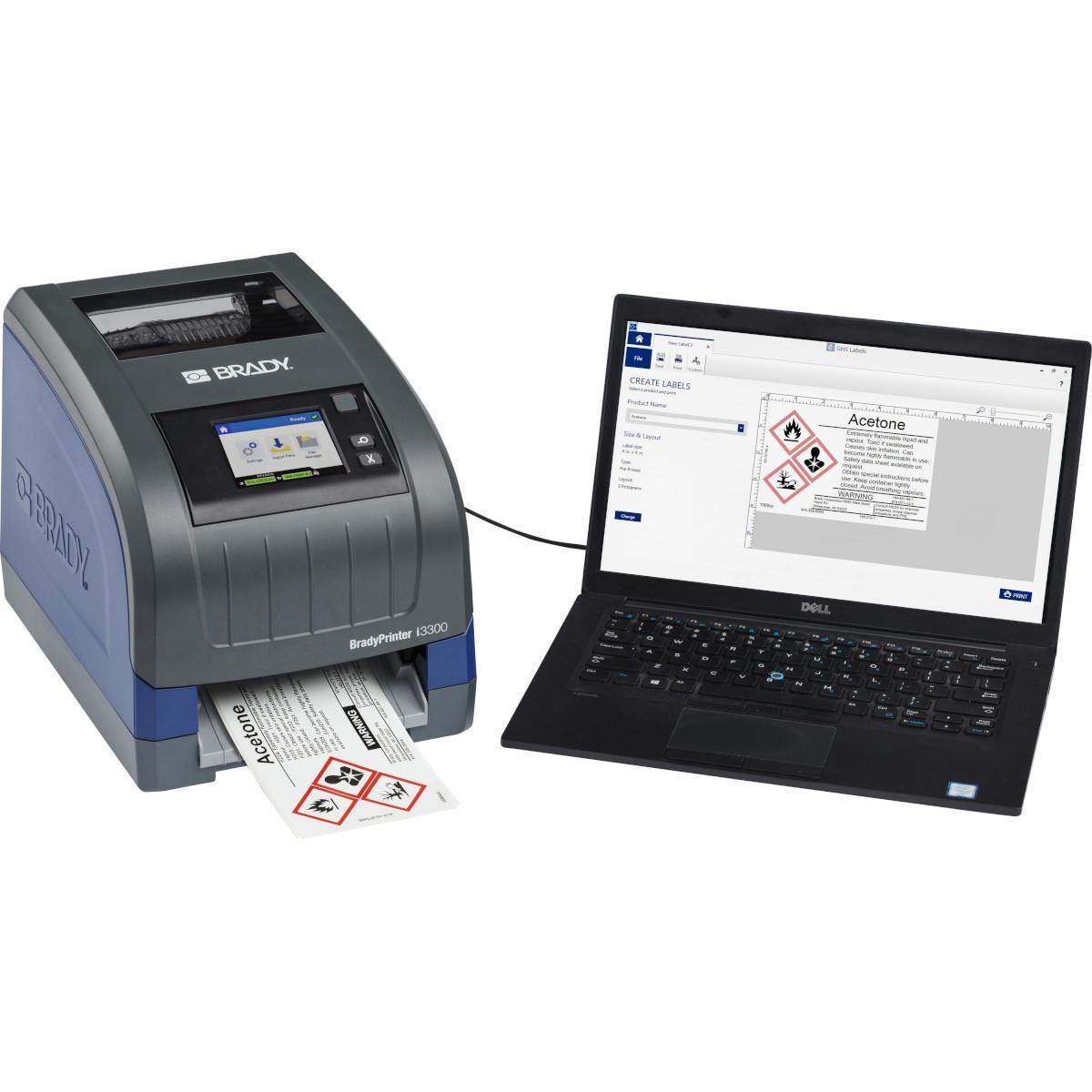 Brady&reg; BWS-SFIDS-NA-CD Workstation Safety and Facility Identification Software Suite, Software Title: Safety and Facility Identification Software Suite, CD Media, 1 GHz Processor or Faster