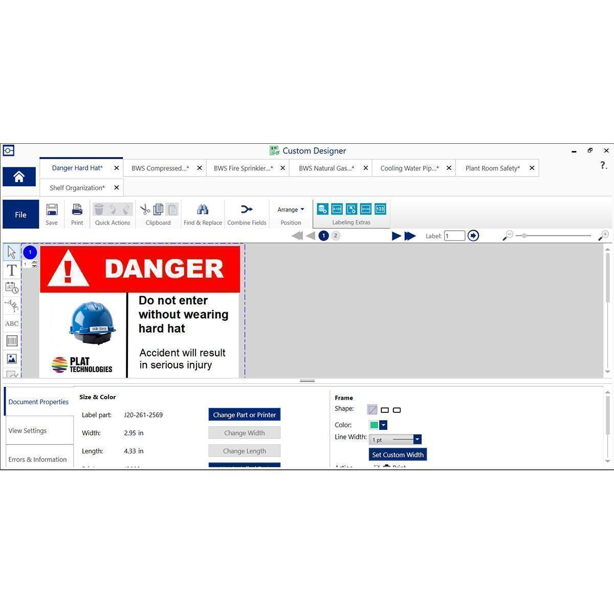 Brady&reg; MarkWare&trade; 20700 Software Kit, Software Title: MarkWare&trade; Software Kit, Operating System Compatibility: BBP&reg;31, BBP&reg;33, BBP&reg;85, BMP&reg;71, GlobalMark&reg;, HandiMark&reg;, MiniMark&trade;, PowerMark&reg; Label Printers, CD-ROM Drive