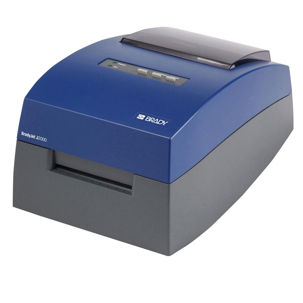 Brady&reg; BradyJet&trade; J5000 Barcode Capable Desktop Multi-Color Label Printer, Ink Jet Print, 8-1/4 in W Tape, AC Powered, Color LCD Display