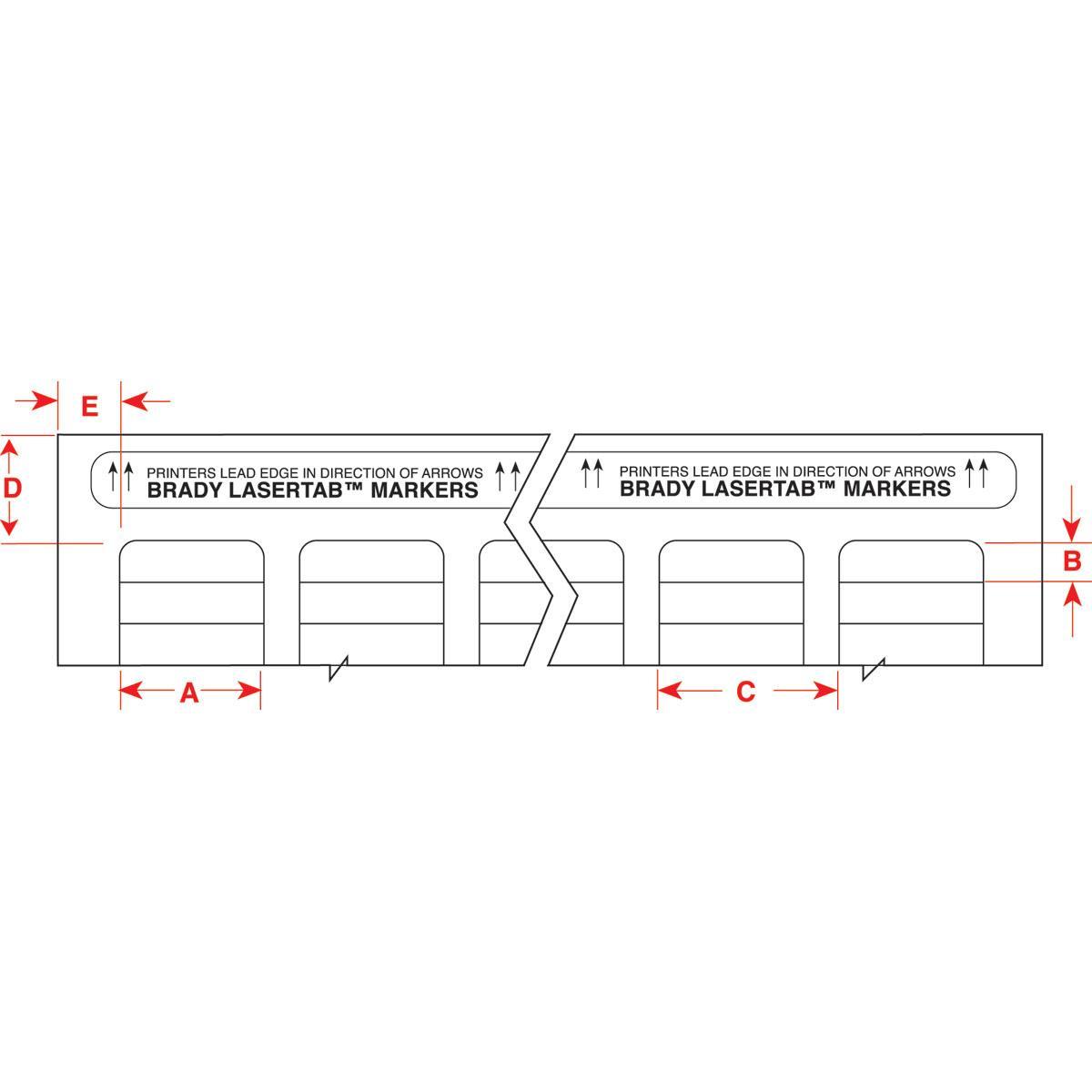 Brady® LAT-34-747-1 BDY LAT-34-747-1
