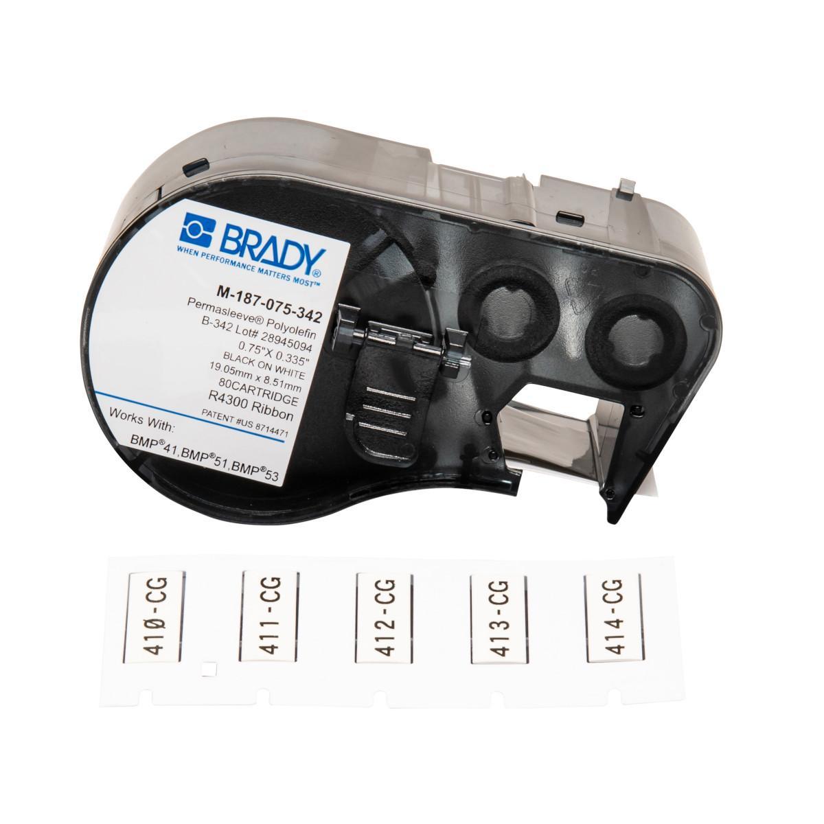 Brady&reg; M-187-075-342 BDY M-187-075-342