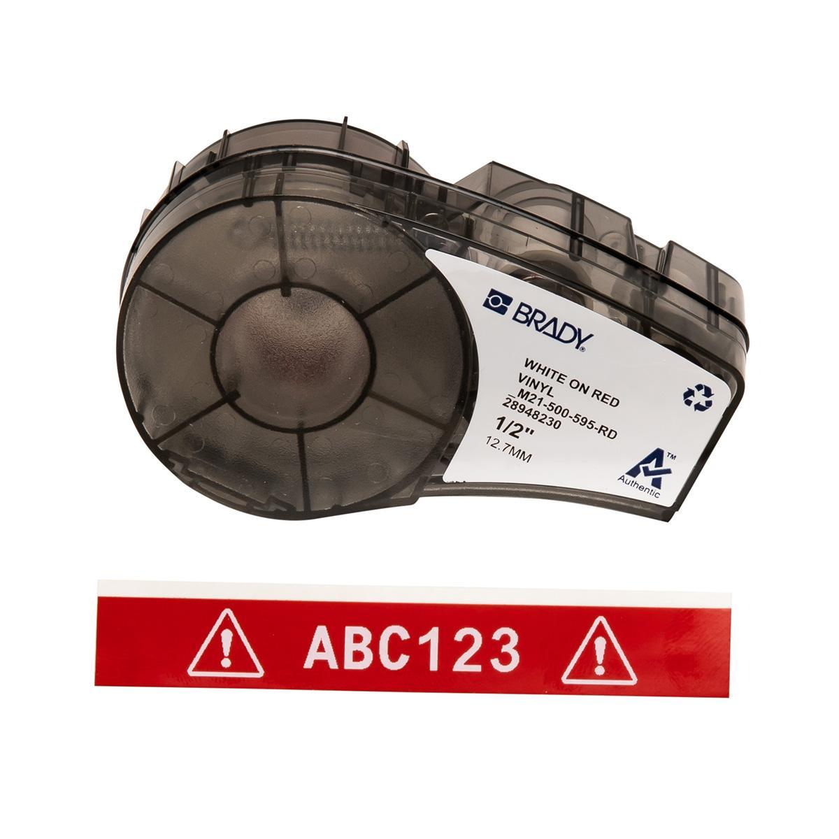 Brady&reg; M21-500-595-RD BDY M21-500-595-RD