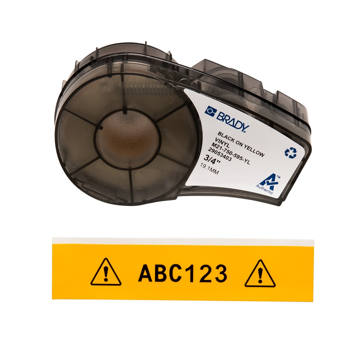 Brady&reg; M21-750-595-YL BDY M21-750-595-YL