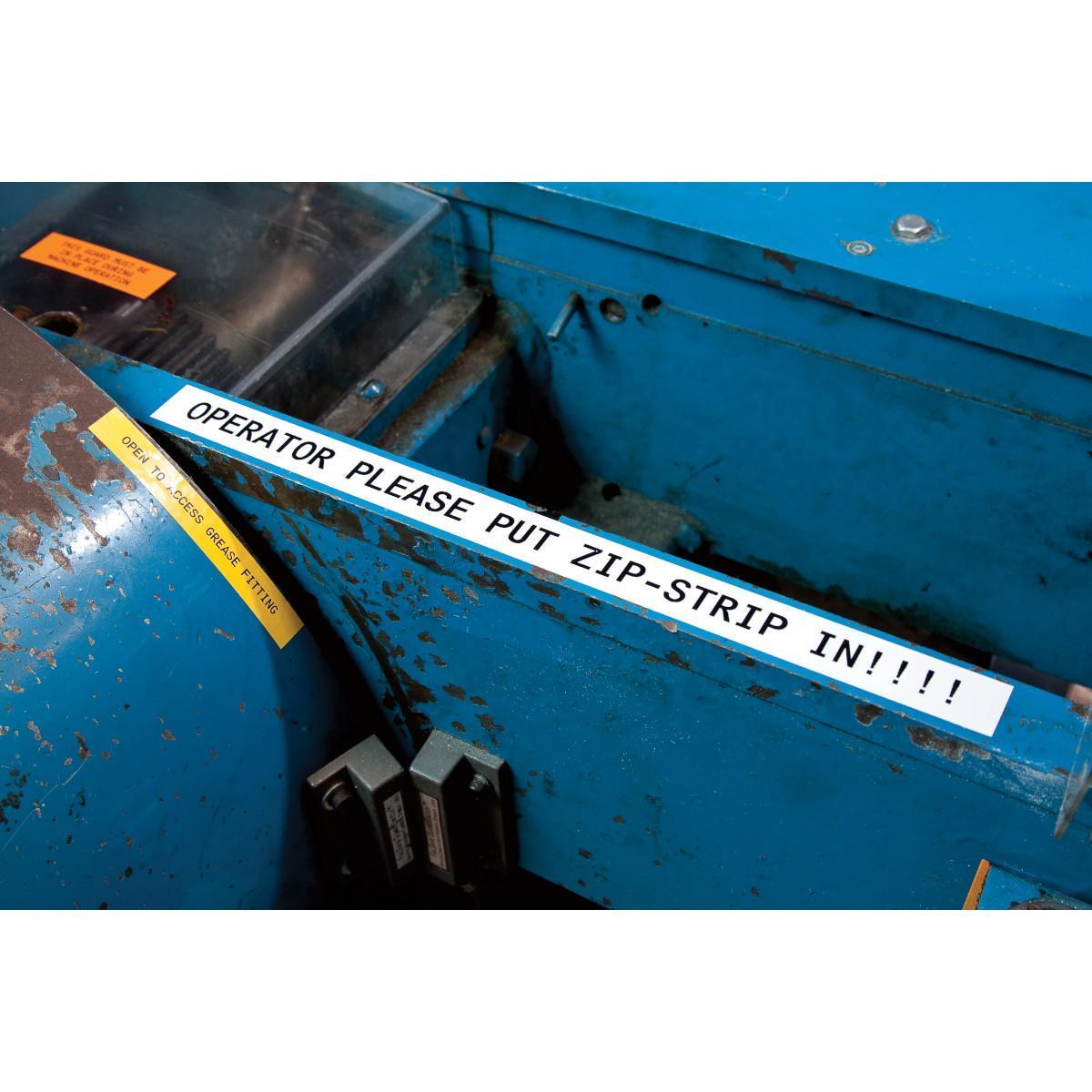 Brady® M5C-1500-595-WT-BK BDY M5C-1500-595-WT-BK