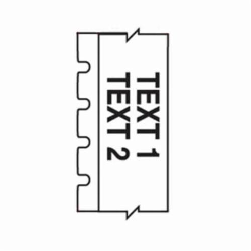 Brady&reg; MC-1500-595-BK-WT BDY MC-1500-595-BK-WT