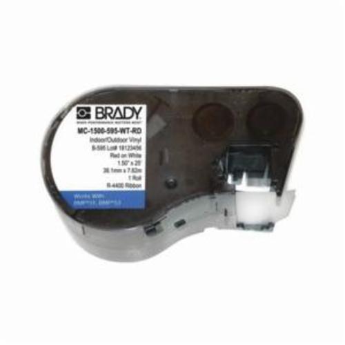 Brady® MC-1500-595-WT-RD BDY MC-1500-595-WT-RD