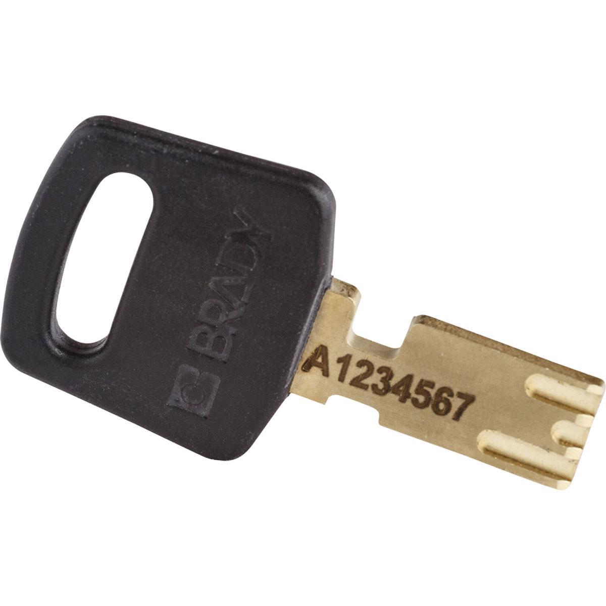 Master Lock&reg; 410BLU Zenex&trade; 410 Lockout Padlock, Different Key, Blue, Thermoplastic Body, 1/4 in Dia x 1-1/2 in H x 25/32 in W Steel Shackle, 1-3/4 in L Body