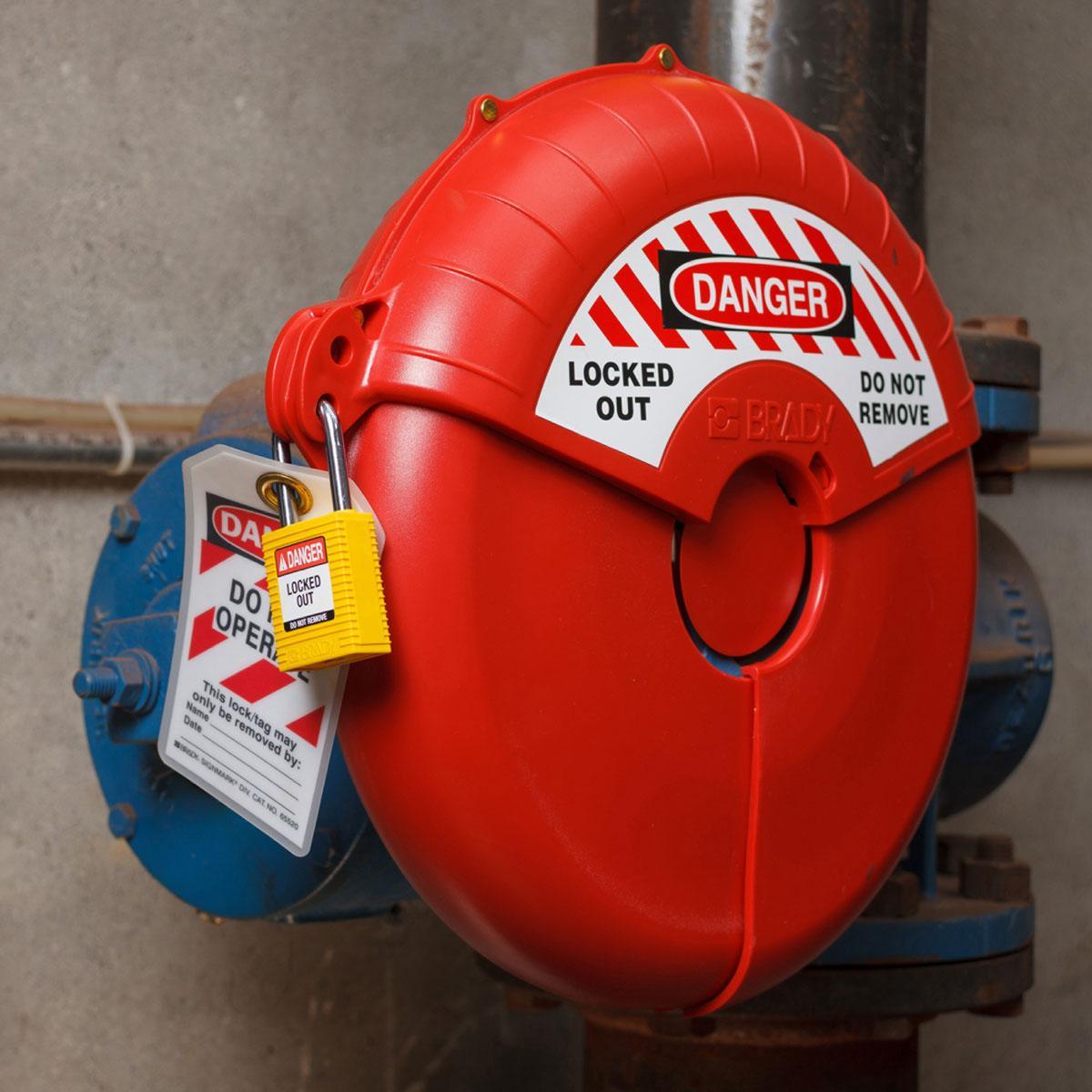 Brady&reg; NYL-YLW-38ST-KA3PK BDY NYL-YLW-38ST-KA3PK