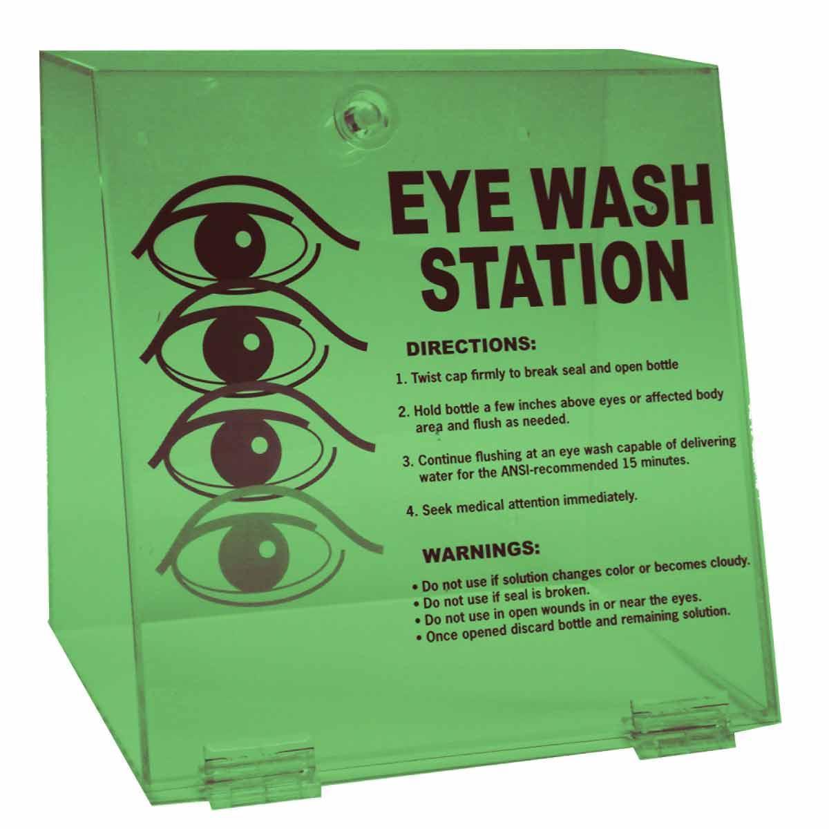 Brady® PD995E Single Eyewash Station, Deck Mount