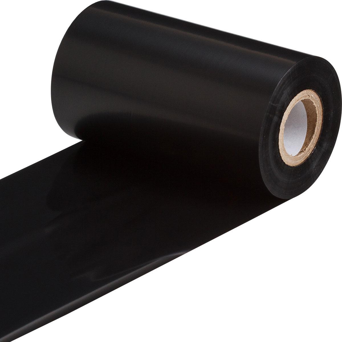 Brady&reg; M71-R4300 1-Color Printer Ribbon, 150 ft L x 2 in W, Resin/Wax, Black