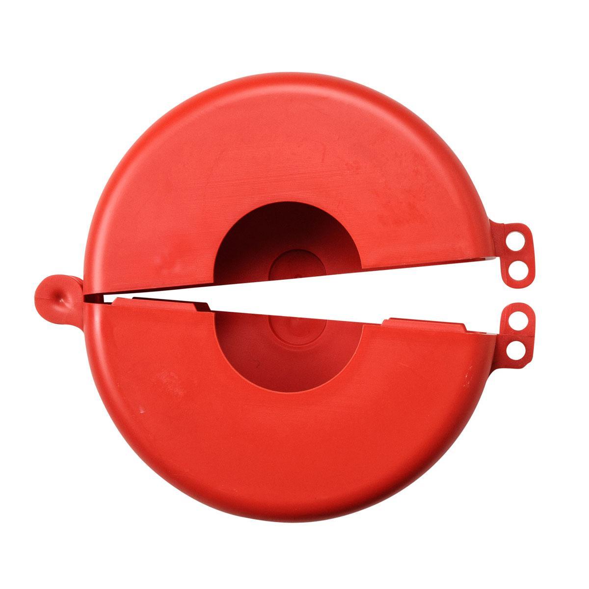 Master Lock&reg; 484 Rotating Gate Valve Lockout, Fits Minimum Handle Size: 8 in, Fits Maximum Handle Size: 13 in, 4 Padlocks, -50 deg F Min, 350 deg F max