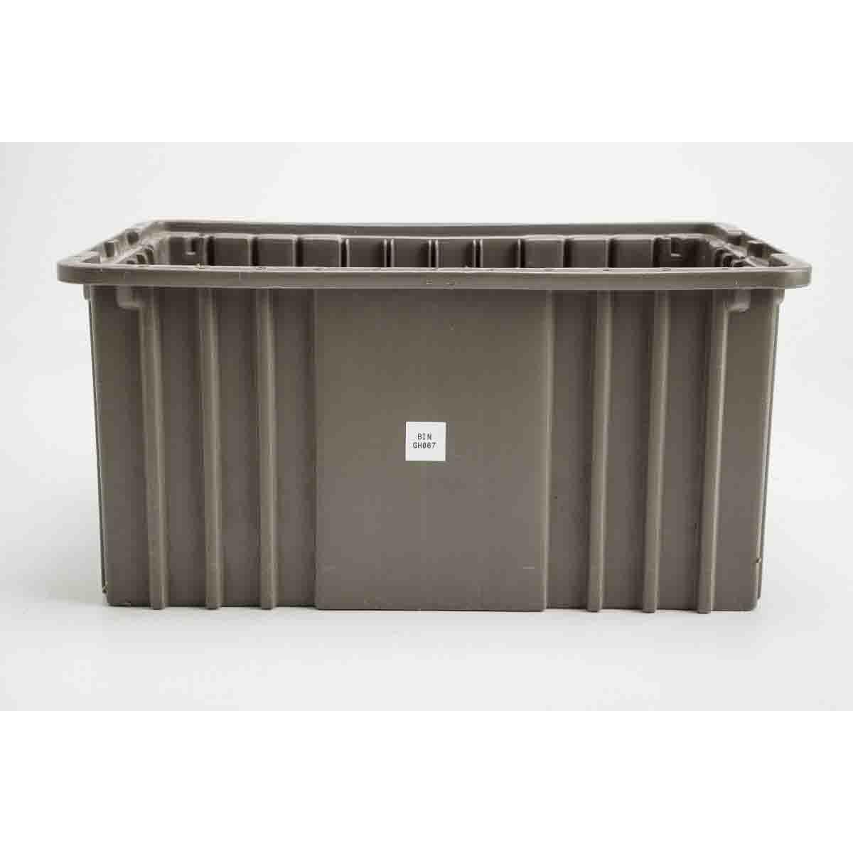 Brady&reg; THT-185-499-3 Rectangular Component Label, 1-3/4 in L x 1 in W, Blank Legend, Silver, B-499 Nylon Cloth